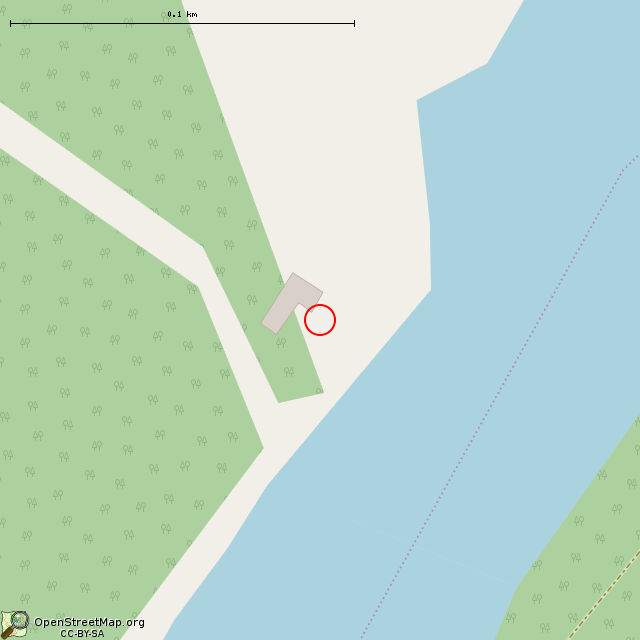 Карта где находится Заброшенная лоцманская станция (Выборг) в крупном масштабе