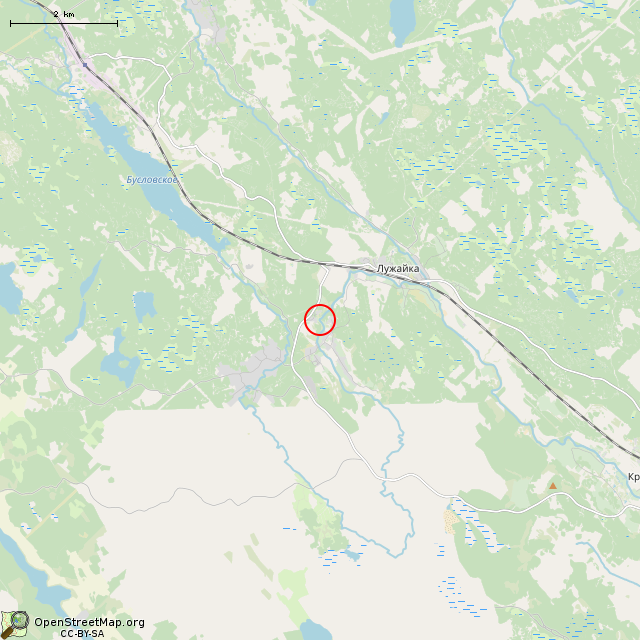 Карта где находится Остатки гидроэлектростанции в мелком масштабе