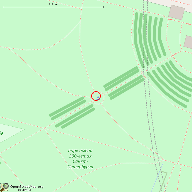 Карта где находится Фонтан (Санкт-Петербург) в крупном масштабе