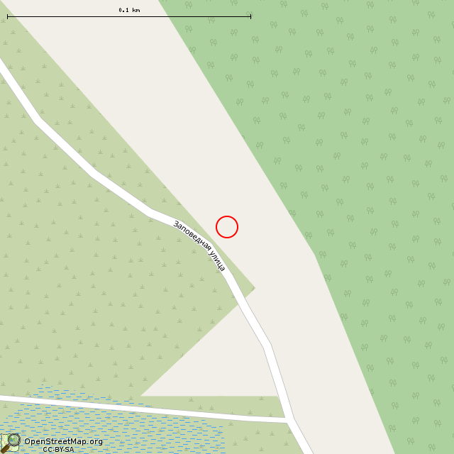 Карта где находится ТП на крыше ДОТа № 19 линии Лайхалампи (Выборг) в крупном масштабе