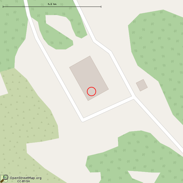 Карта где находится Старая РЛС в крупном масштабе