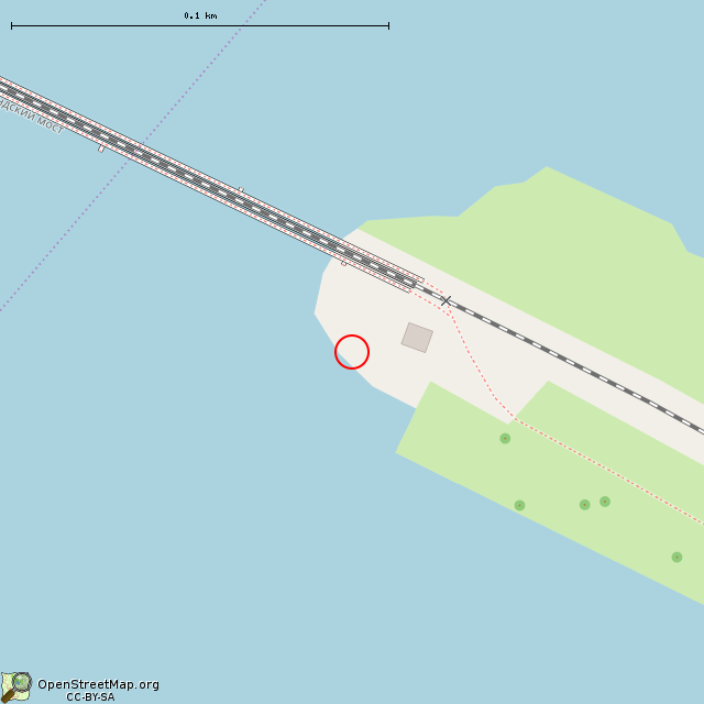 Карта где находится ЖБОТ (Выборг) в крупном масштабе