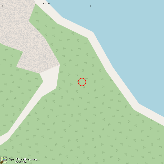 Карта где находится Развалины усадебного дома     | развалины, руины, достопримечательность в крупном масштабе