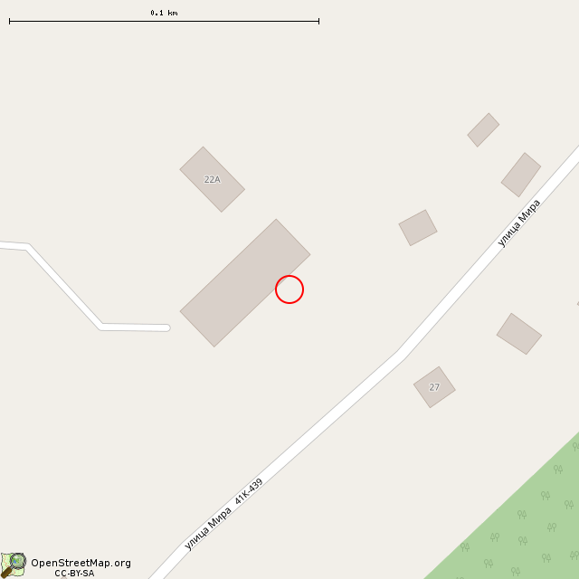 Карта где находится Бывшая школа (Большое Поле) в крупном масштабе