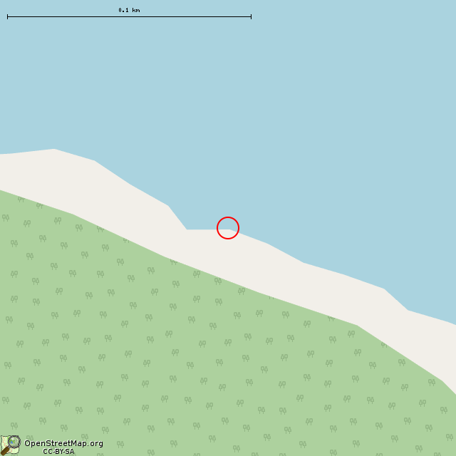 Карта где находится Пристань в крупном масштабе