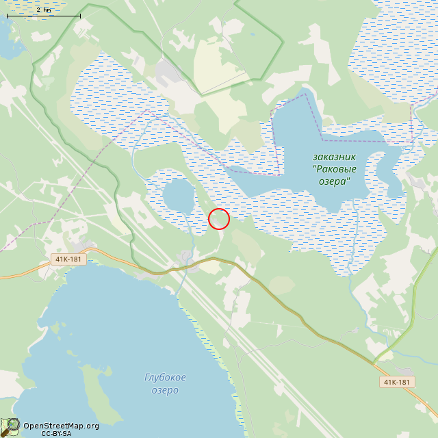 Карта где находится Mu-7 в мелком масштабе