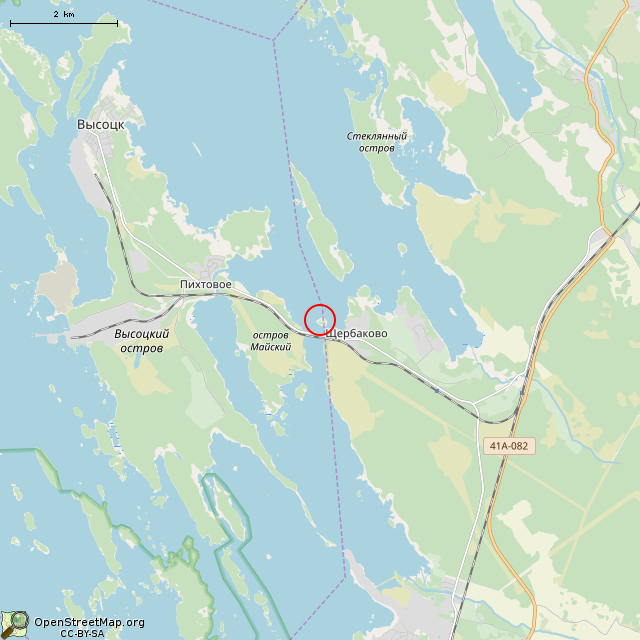 Карта где находится Пороховой погреб в мелком масштабе