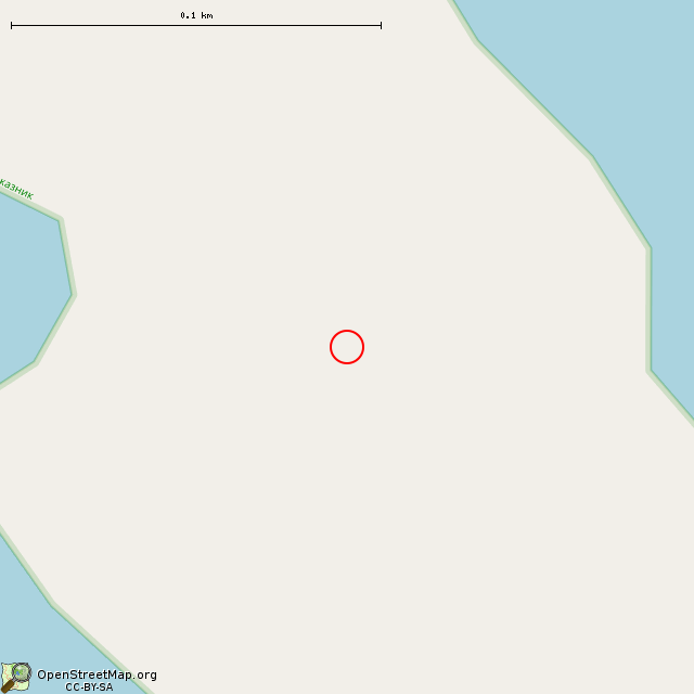 Карта где находится Заброшенная лоцманская станция в крупном масштабе