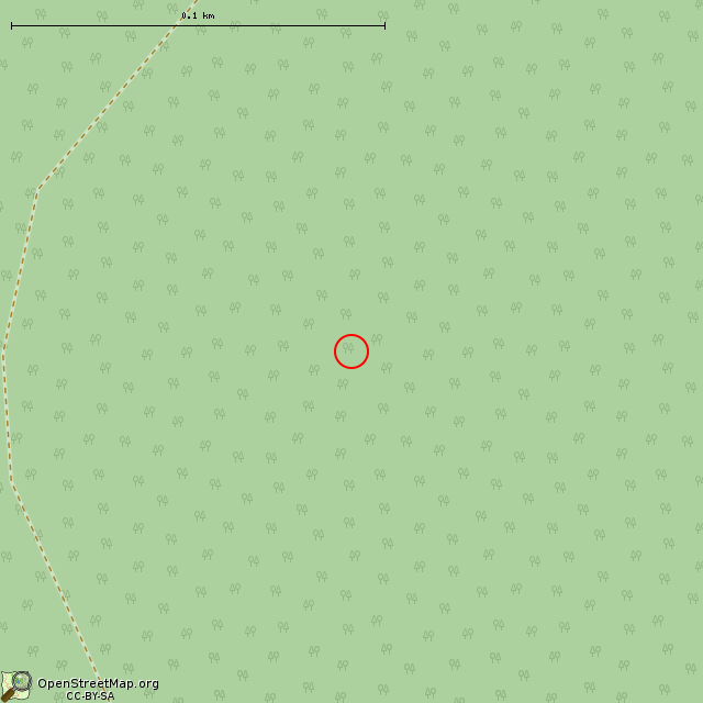 Карта где находится Взорванный АПК в крупном масштабе