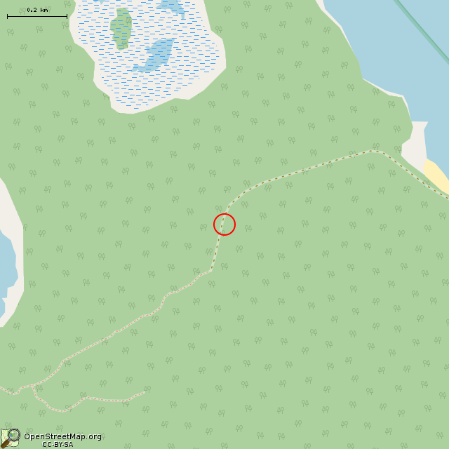 Карта где находится Заброшенный финский наблюдательный пункт     | Вторая мировая война, заброшенный, неиспользуемый объект, наблюдательный пункт / вышка в среднем масштабе