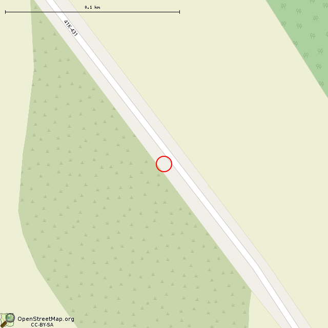 Карта где находится Ледник в крупном масштабе