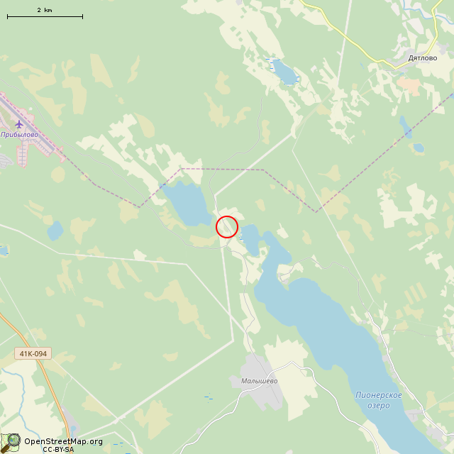 Карта где находится Ледник в мелком масштабе