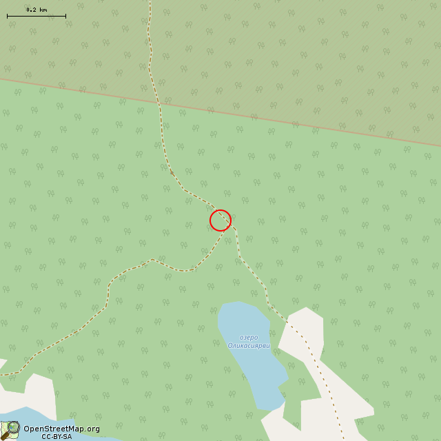 Карта где находится ДОТ № 19 КаУР     | Вторая мировая война, долговременная огневая точка (дот) в среднем масштабе