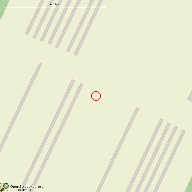 Карта где находится Заброшенная звероферма (Ермилово) в крупном масштабе