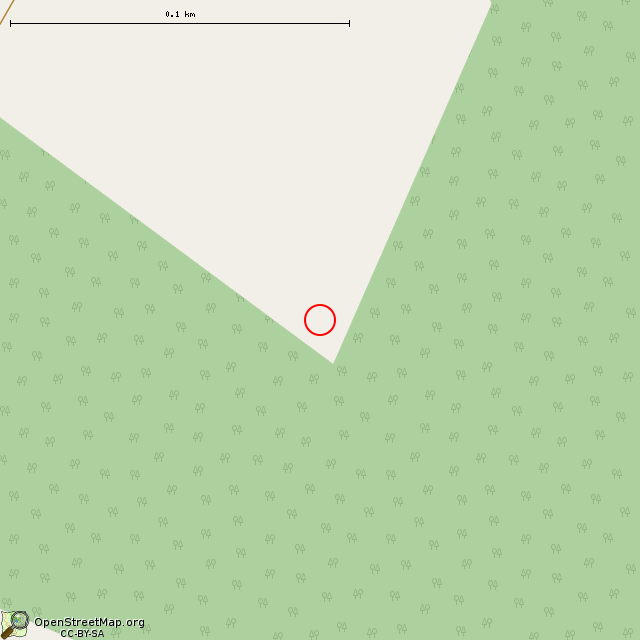 Карта где находится Разрушенные ДОТы в крупном масштабе