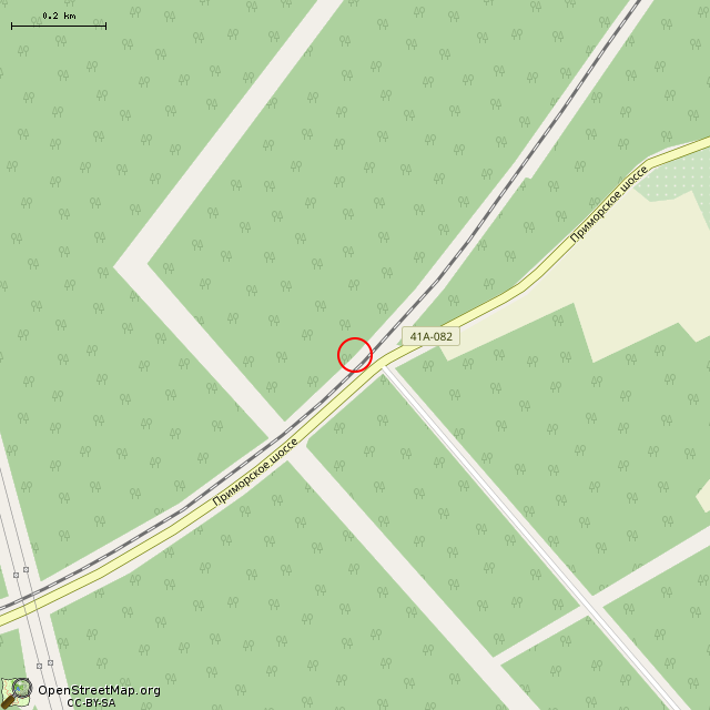 Карта где находится Мост в среднем масштабе