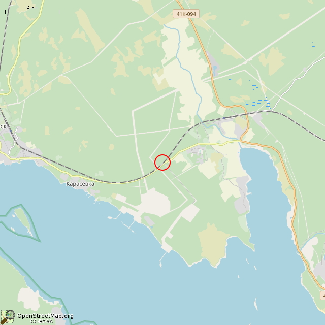 Карта где находится Мост в мелком масштабе