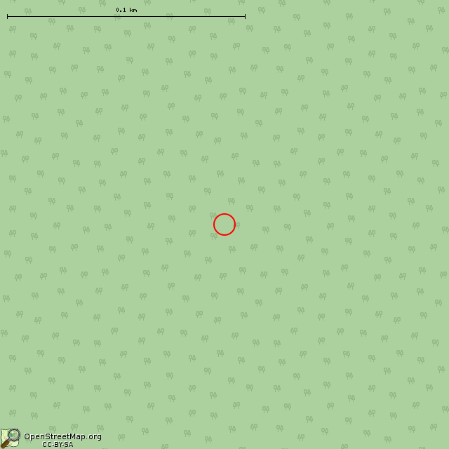 Карта где находится Остатки основания для корабельного орудия в крупном масштабе