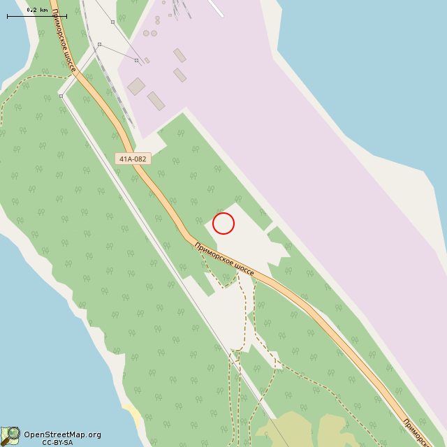 Карта где находится Заброшенные очистные сооружения НТЦ     | заброшенный, неиспользуемый объект, очистное сооружение водоотведения в среднем масштабе