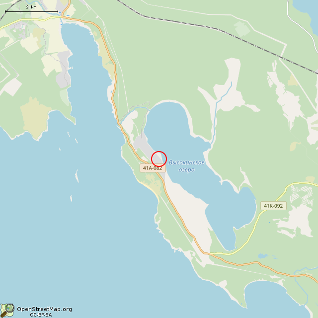 Карта где находится Испытательный стенд В-1 в мелком масштабе