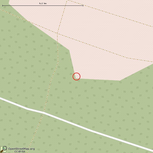 Карта где находится Домик в крупном масштабе