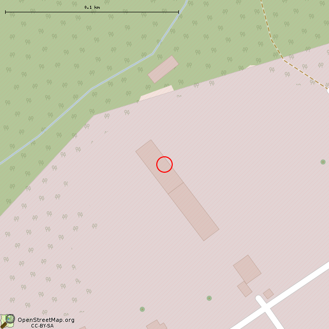 Карта где находится Склады ПХД (Морье) в крупном масштабе