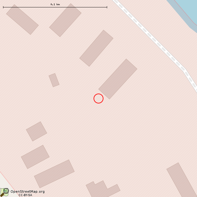 Карта где находится Бывший пионерлагерь «Маяк» (Ладожское Озеро) в крупном масштабе