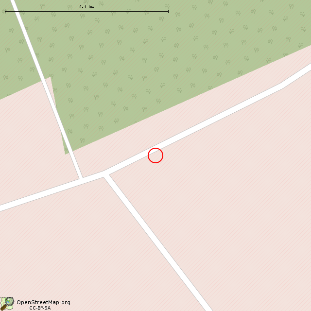 Карта где находится ДОТ в крупном масштабе