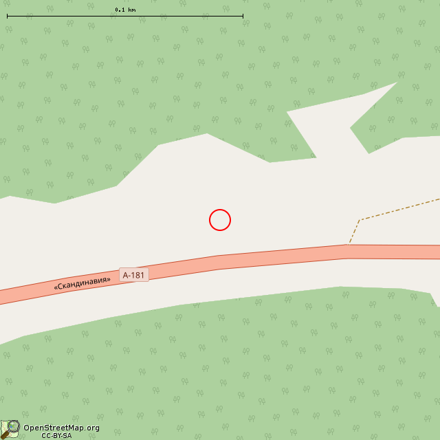 Карта где находится Западный Тет-де Пон, 1914–1917. ОП при Рунолина (Выборг) в крупном масштабе