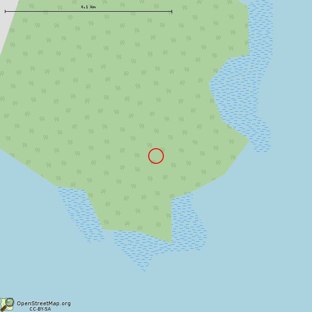 Карта где находится Историческая реконструкция капища викингов. в крупном масштабе