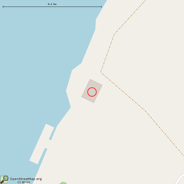 Карта где находится Заброшенное здание (Высоцк)      | заброшенный, неиспользуемый объект в крупном масштабе