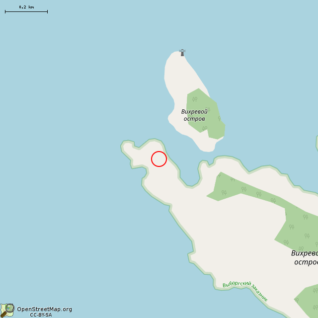 Карта где находится Памятный знак на месте гибели Н. Г. Молчанова (1907–1940) в среднем масштабе