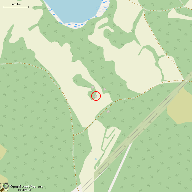 Карта где находится Ко 1 Сооружение линии Маннергейма в среднем масштабе