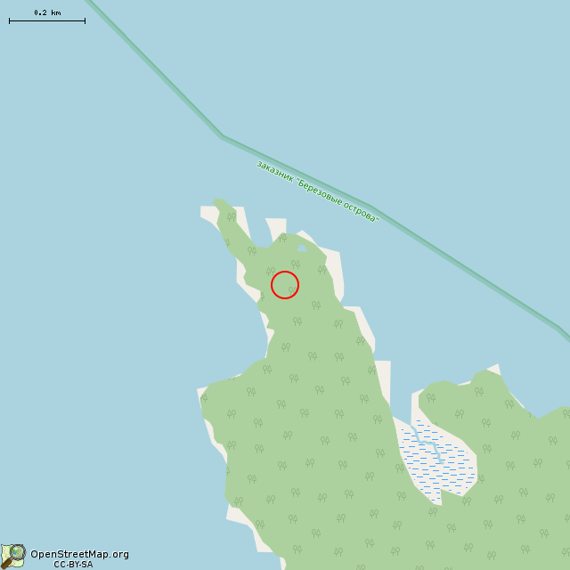 Карта где находится Заброшенный ПТН в среднем масштабе