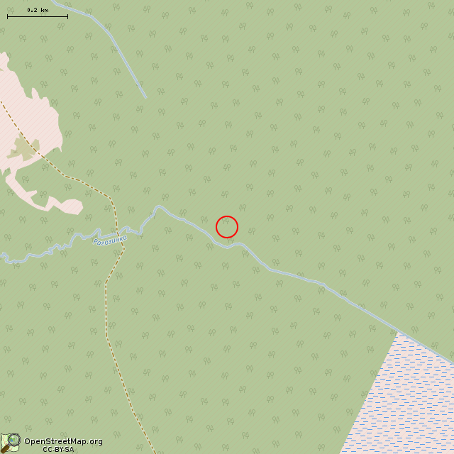 Карта где находится Укрытие в среднем масштабе
