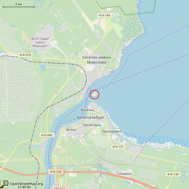 Карта где находится Две дивизионные пушки ЗИС-3 в мелком масштабе