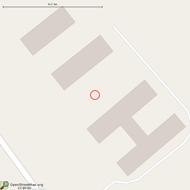 Карта где находится Заброшенная ферма в крупном масштабе