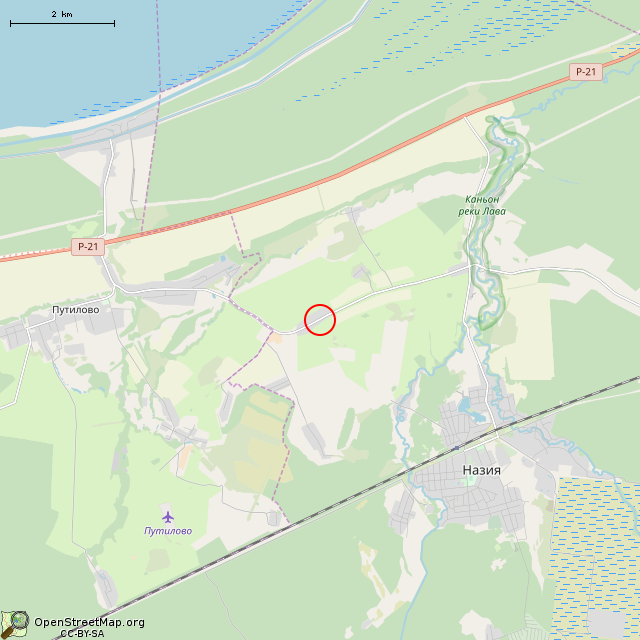Карта где находится Колодец в мелком масштабе