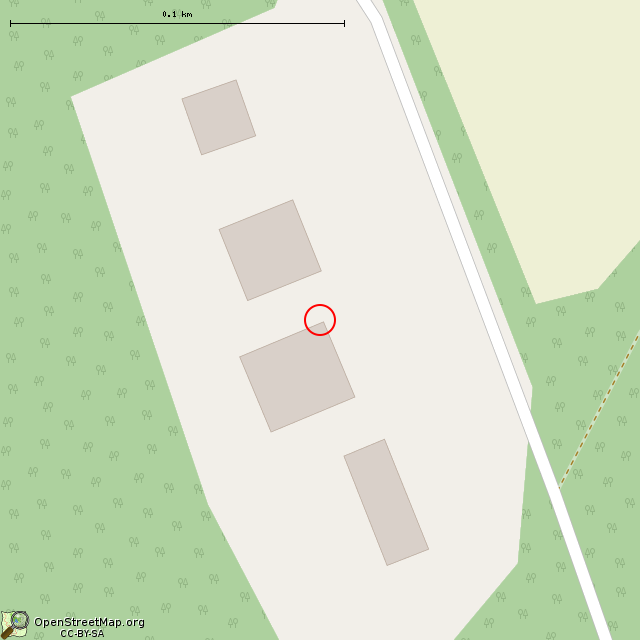 Карта где находится Заброшенный ЭВМ     | заброшенный, неиспользуемый объект в крупном масштабе