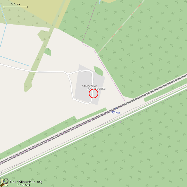 Карта где находится Колодец (Алексеевка) в среднем масштабе