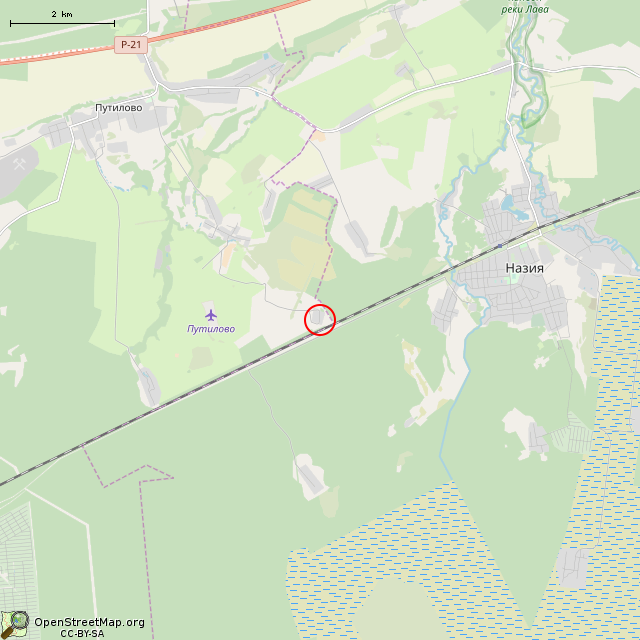 Карта где находится Колодец (Алексеевка) в мелком масштабе