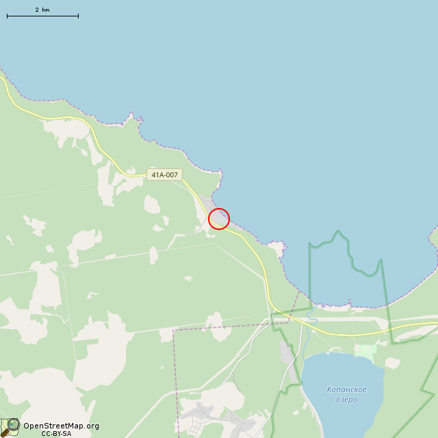 Карта где находится Усадьба Забалканская (Старое Гарколово) в мелком масштабе