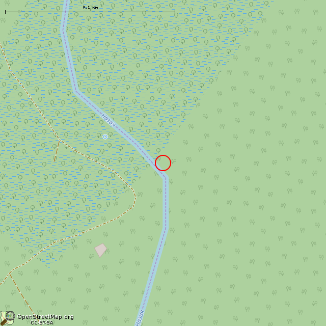Карта где находится Родник в крупном масштабе