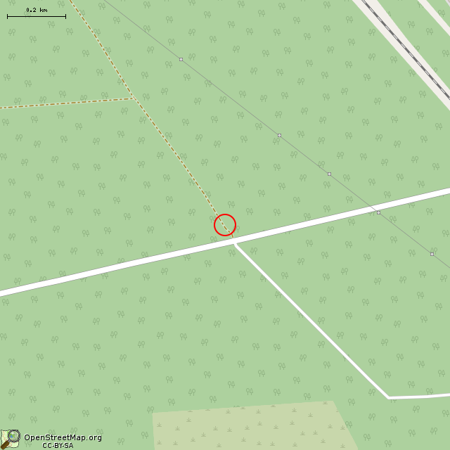 Карта где находится Насосная станция в среднем масштабе