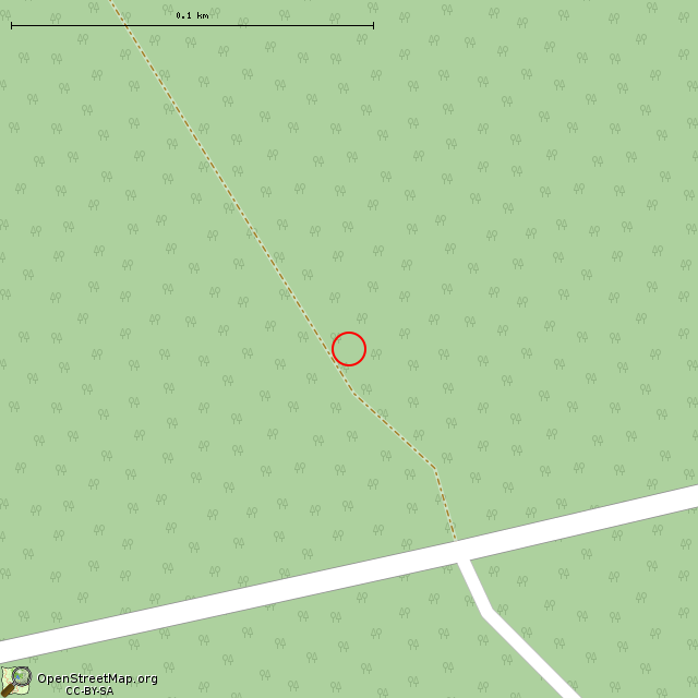 Карта где находится Насосная станция в крупном масштабе